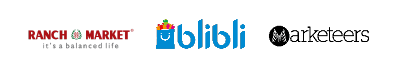 blibli, ranchmarket, marketeers